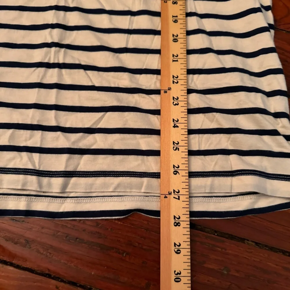J. Crew Mercantile Broken In Slim T Shirt Striped Size XL